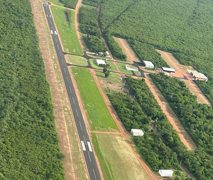 Área de convivência da sede